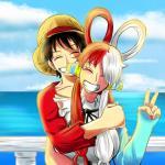 Luffy Monkey D. x Uta