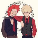 Katsuki Bakugou x Eijirou Kirishima