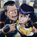 Josuke Higashikata x 	Okuyasu Nijimura