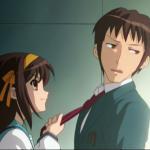 Kyon and Haruhi